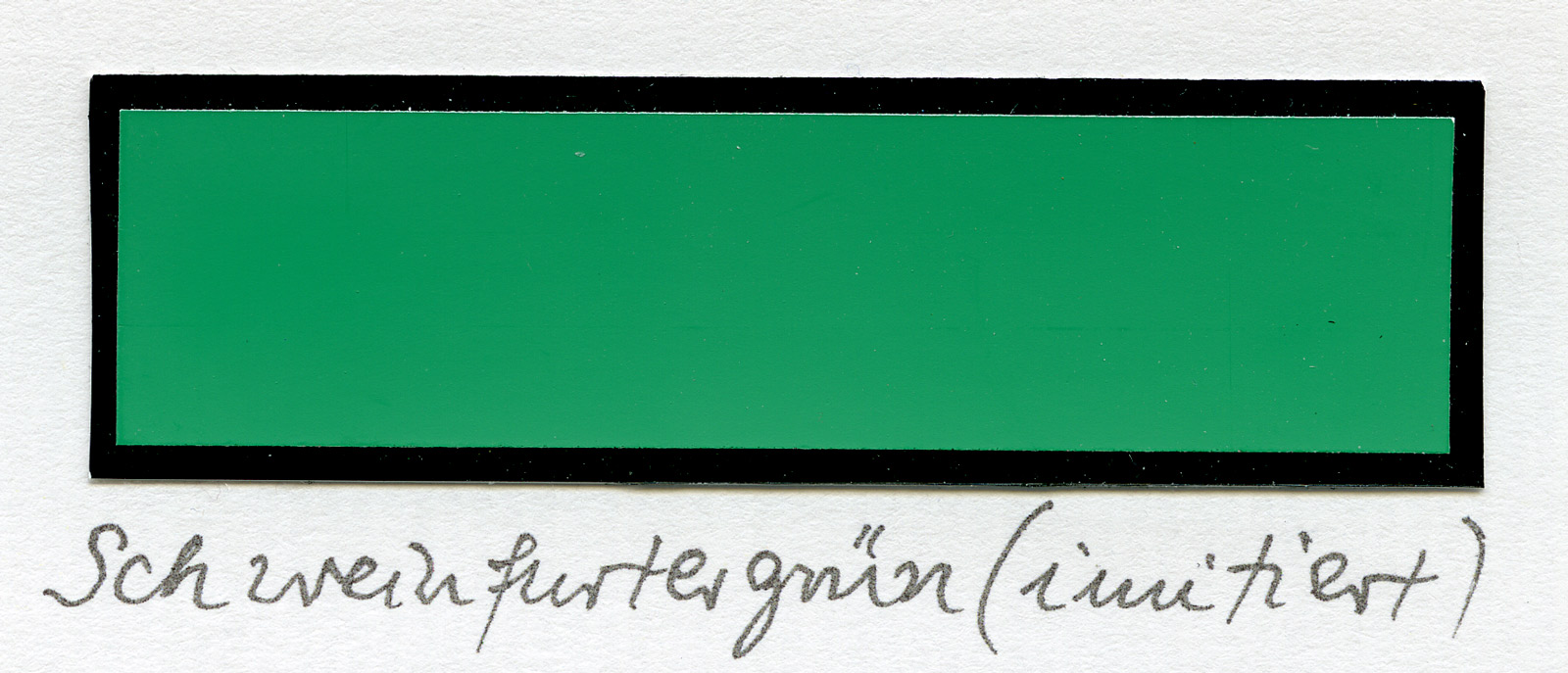 Friedrich Schmuck Schweinfurtergrün (imitiert)