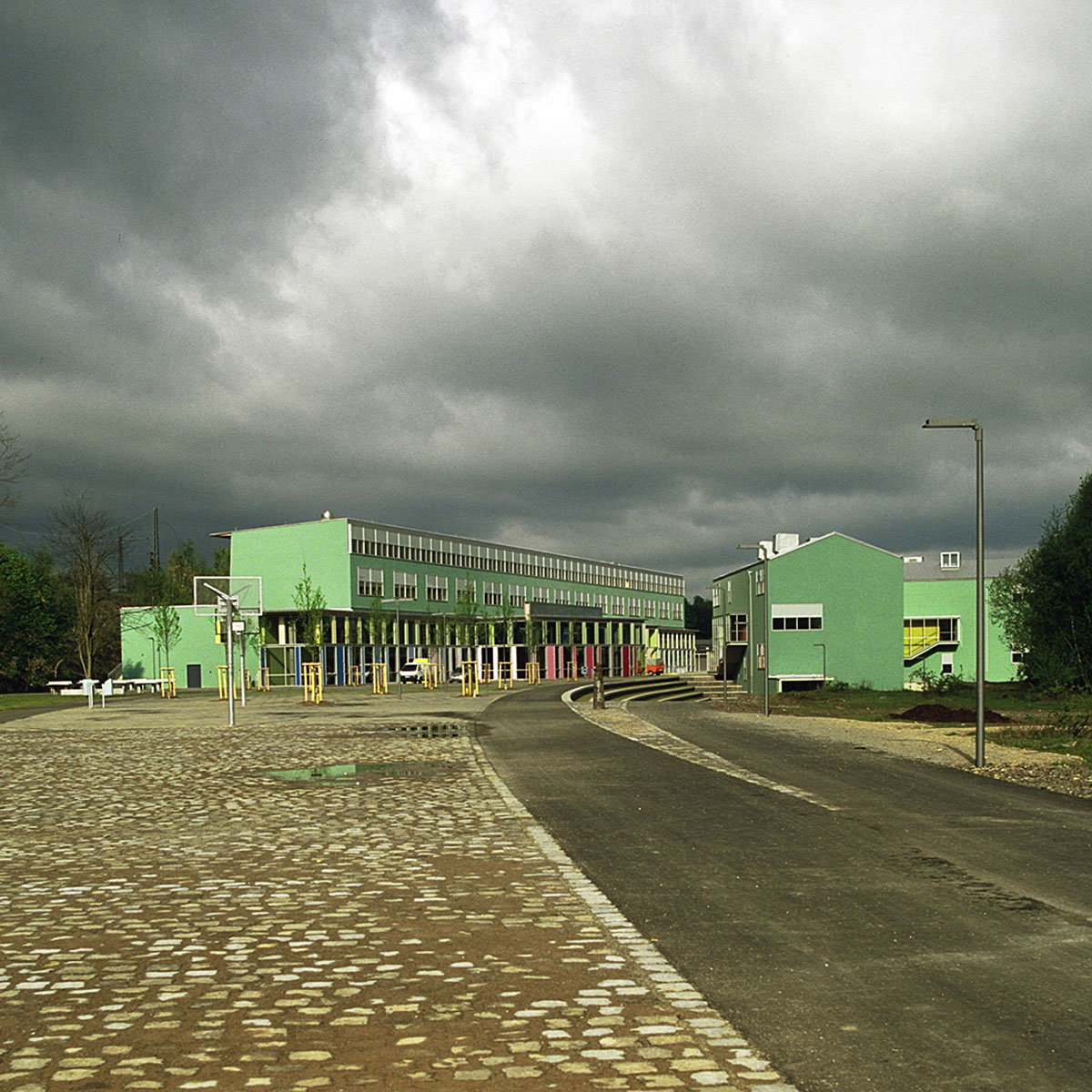 Maria Montessori Gesamtschule Aachen Außenansicht
