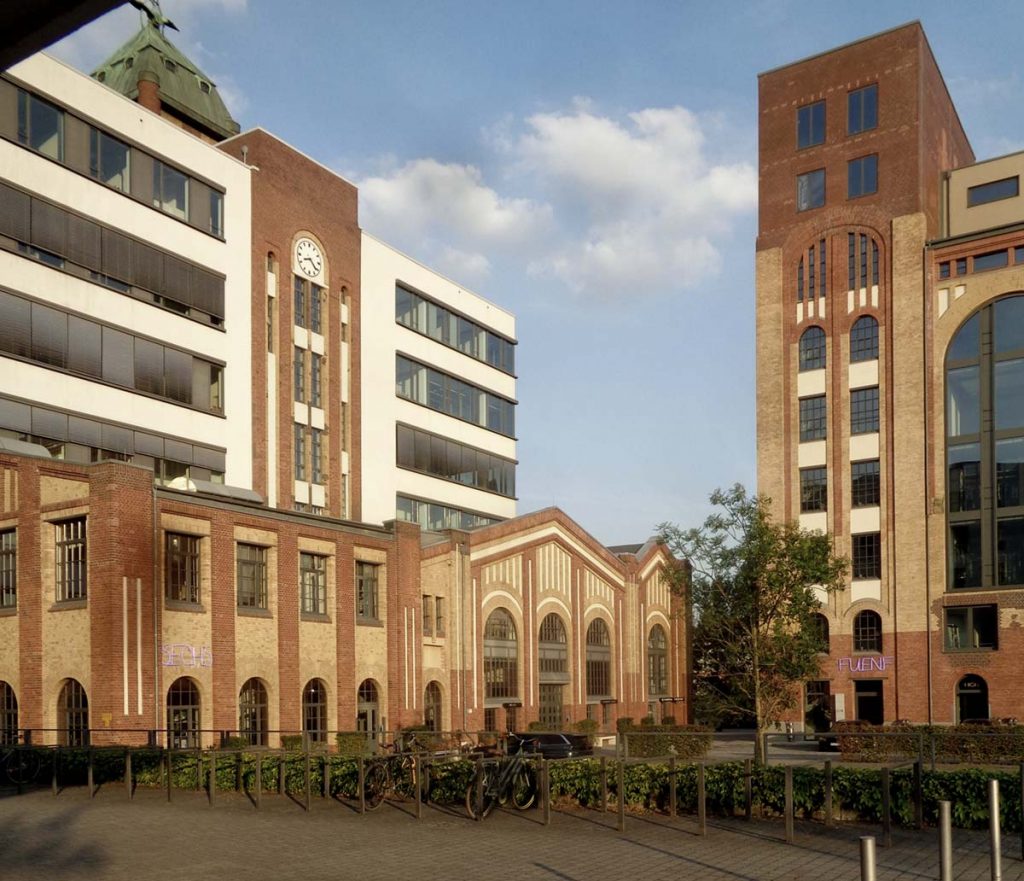 Plange Mühle Düsseldorf, Alt und Neu verbinden sich